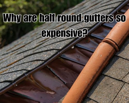 a half round roof gutter